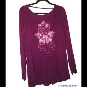 Sz Lg. GAIAM yoga top